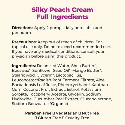 Silky Peach Cream